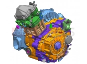 CFMOTO CFORCE 450 (CF400ATR-2S [T3b] ) 191Q ENGINE - E00
