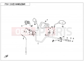 CFMOTO CFORCE 450 (CF400AU) HANDLEBAR - F10-1