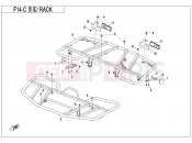 CFMOTO CFORCE 450 (CF400AU) RACK(ONLY FOR CANADA) - F14-C
