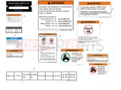 CFMOTO CFORCE 450 (CF400AU) WARNING DECAL(EURO) - F19-H-V2