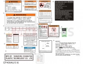 CFMOTO 2018 ATV CFORCE 450 (CF400AU) WARNING DECAL(NA) - F19-2-B-V2