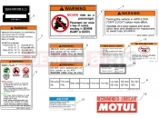 CFMOTO 2018 ATV CFORCE 450 (CF400AU) WARNING DECAL(AUSTRALIA) - F19-2-C