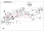 CFMOTO 2019 ATV CFORCE 450 (CF400AU) MUFFLER - F02