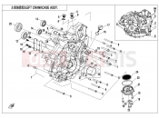 CFMOTO 2020 ATV CFORCE 450 (CF400AU) LEFT CRANKCASE ASSY