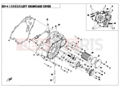 CFMOTO 2020 ATV CFORCE 450 (CF400AU) LEFT CRANKCASE COVER ASSY