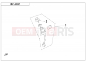 CFMOTO 2020 ATV CFORCE 450 (CF400AU) LOCK KIT