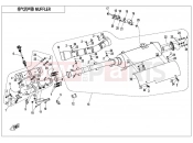 CFMOTO 2020 ATV CFORCE 450 (CF400AU) MUFFLER
