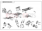CFMOTO 2020 ATV CFORCE 450 (CF400AU) BOTTOM PLASTICS