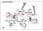 CFMOTO 2020 ATV CFORCE 450 (CF400AU) FRONT SUSPENSION(NA)
