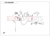 CFMOTO 2020 ATV CFORCE 450 (CF400AU) HANDLEBAR