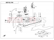 CFMOTO 2020 ATV CFORCE 450 (CF400AU) FUEL TANK