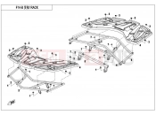 CFMOTO 2020 ATV CFORCE 450 (CF400AU) RACK(PLASTIC)