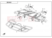 CFMOTO 2020 ATV CFORCE 450 (CF400AU) RACK(STEEL,CANADA)