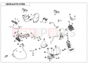 CFMOTO 2020 ATV CFORCE 450 (CF400AU) ELECTRIC SYSTEM(FOR BRAZIL ONLY)