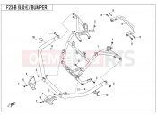 CFMOTO 2020 ATV CFORCE 450 (CF400AU) BUMPER(ONLY FOR CANADA)