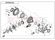 CFMOTO 2020 ATV CFORCE 450 (CF400AU) REAR AXLE