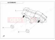 CFMOTO CFORCE 450 (CF400AU-3L) DASHBOARD - F17