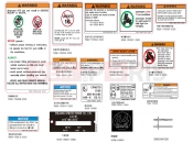 CFMOTO CFORCE 450 (CF400AU-3L) WARNING DECAL - F19-2