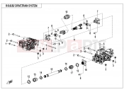 CFMOTO CFORCE 450 (CF400AU-3L) DRIVETRAIN SYSTEM - F30-V2