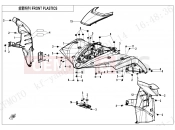 CFMOTO CFORCE 400 (CF400AU-3S) FRONT PLASTICS - F04-2