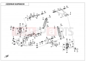 CFMOTO CFORCE 400 (CF400AU-3S) REAR SUSPENSION - F06