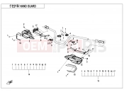 CFMOTO CFORCE 400 (CF400AU-3S) HAND GUARD - F10-3