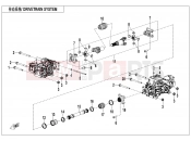 CFMOTO CFORCE 400 (CF400AU-3S) DRIVETRAIN SYSTEM - F30