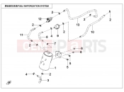 CFMOTO CFORCE 400 (CF400AU-3S) FUEL VAPORIZATION SYSTEM - F36