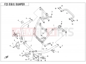 CFMOTO CFORCE 450 (CF400AU-A) BAMPER - F23