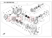 CFMOTO CFORCE 450 (CF400AU-A) FRONT AXLE - F31-V1