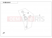 CFMOTO 2018 ATV CFORCE 450 (CF400AU-A) LOCK KIT - F01