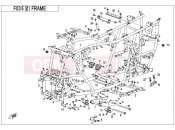 CFMOTO 2019 ATV CFORCE 450 (CF400AU-A) FRAME - F03