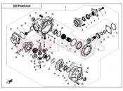 CFMOTO 2019 ATV CFORCE 450 (CF400AU-A) FRONT AXLE - F31-V3