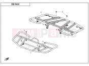 CFMOTO CFORCE 450 (CF400AU-A) RACK(STEEL)