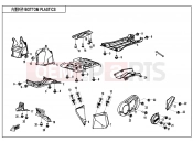 CFMOTO CFORCE 450 (CF400AU-A) BOTTOM PLASTICS - F04-4-V5