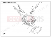 CFMOTO CFORCE 450 (CF400AU-A) CYLINDER BODY ASSY. - E02-3-V2