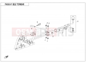 CFMOTO CFORCE 450 (CF400AU-B) TOWBAR (SPLIT) - F40-B-V1