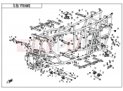 CFMOTO 2019 ATV CFORCE 450 (CF400AU-B) FRAME - F03-V3