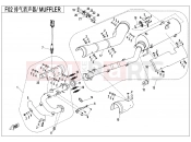 CFMOTO 2020 ATV CFORCE 450 (CF400AU-B) MUFFLER - F02-V1
