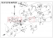 CFMOTO 2020 ATV CFORCE 450 (CF400AU-B) MUFFLER - F02-V2
