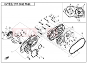 CFMOTO 2020 ATV CFORCE 450 (CF400AU-B) CVT CASE ASSY. - E01-3-V3