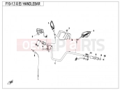 CFMOTO CFORCE 450 (CF400AU-B) HANDLEBAR - F10-1-V2