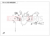 CFMOTO 2017 ATV CFORCE 450 (CF400AU-L) HANDLEBAR - F10-1-A