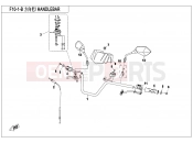 CFMOTO 2017 ATV CFORCE 450 (CF400AU-L) HANDLEBAR (CHINA) - F10-1-B