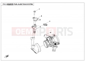 CFMOTO 2017 ATV CFORCE 450 (CF400AU-L) FUEL INJECTION SYSTEM - F15-3