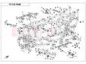 CFMOTO CFORCE 450 (CF400AU-L) FRAME - F03