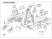 CFMOTO CFORCE 450 (CF400AU-L) REAR SUSPENSION - F06-V2