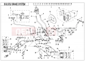 CFMOTO CFORCE 450 (CF400AU-L) BRAKE SYSTEM - F08-1-A