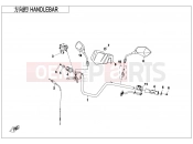 CFMOTO CFORCE 450 (CF400AU-L) HANDLEBAR (2WD) - F10-1-B