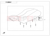 CFMOTO CFORCE 450 (CF400AU-L) SEAT - F13